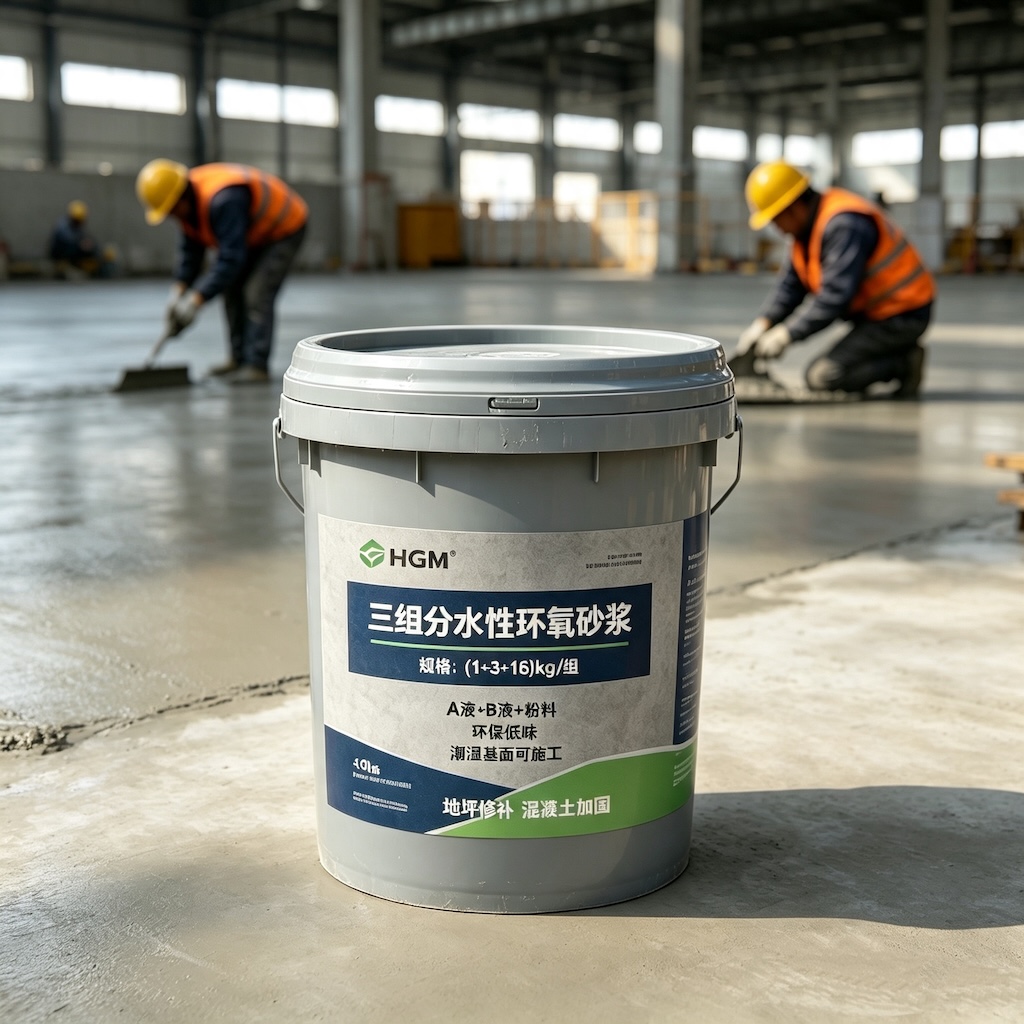 梅列三组份水性环氧砂浆